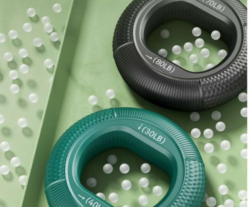 139.000 pessoas recompram a marca: Dispositivo de mão, anel de borracha de silicone para recuperação muscular dos dedos, força do pulso_voghion.com