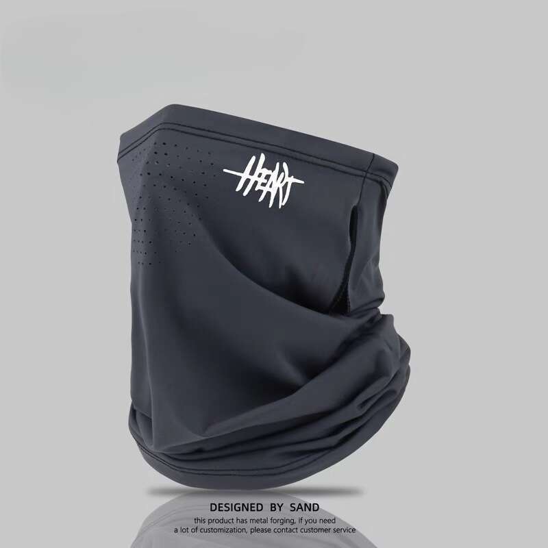 Ice Silk Sunscreen Mask, Full UV Protection, Summer Breathable Veil, Cycling And Driving, Ear Hanging Sunshade Face Mask_voghion.com