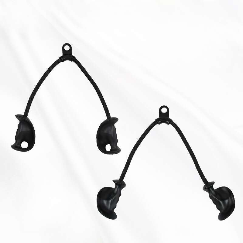 A Must-have For Fitness Enthusiasts! Double Ended Rope Facing Downwards Handle, Accurately Sculpting The Biceps And Triceps_voghion.com