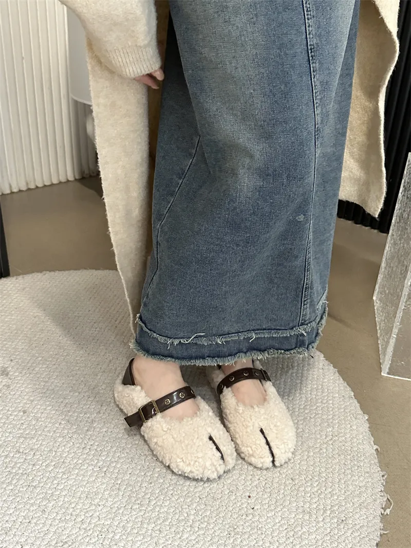 women Moccasins Round Toe Casual Woman Shoe Autumn Loafers Shallow Mouth Boat New Fall ck Buckle Strap Leisure Rubber_voghion.com