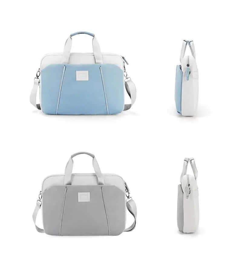 Borsa per laptop da donna, impermeabile, per notebook e-book, borsa per computer, tracolla singola, valigetta per tablet e PC, custodia per gadget_voghion.com