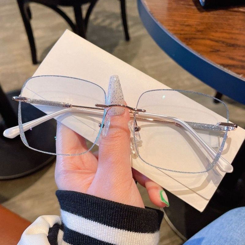 New style fashion ladies starlight anti blue light vibrato reading glasses eye protection_voghion.com