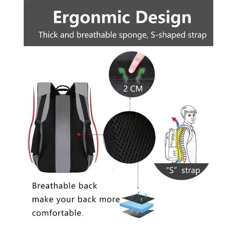 Sac à dos grande capacité pour homme, sac à dos pour ordinateur portable 15,6 pouces, Oxford, noir, solide, pour lycée, adolescent, collège, garçon, fille, étudiant_voghion.com