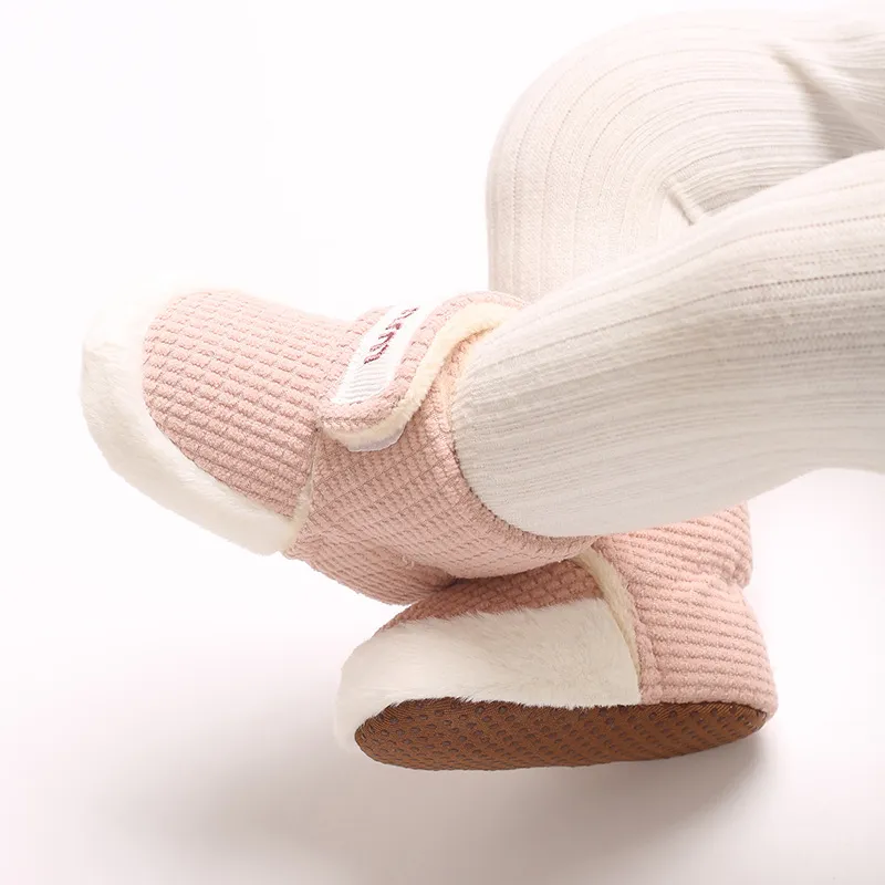 Botas de inverno de lã quente para bebês recém-nascidos, sapatos para crianças pequenas, botas Cutefeet para meninas e meninos de 0 a 18 meses_voghion.com