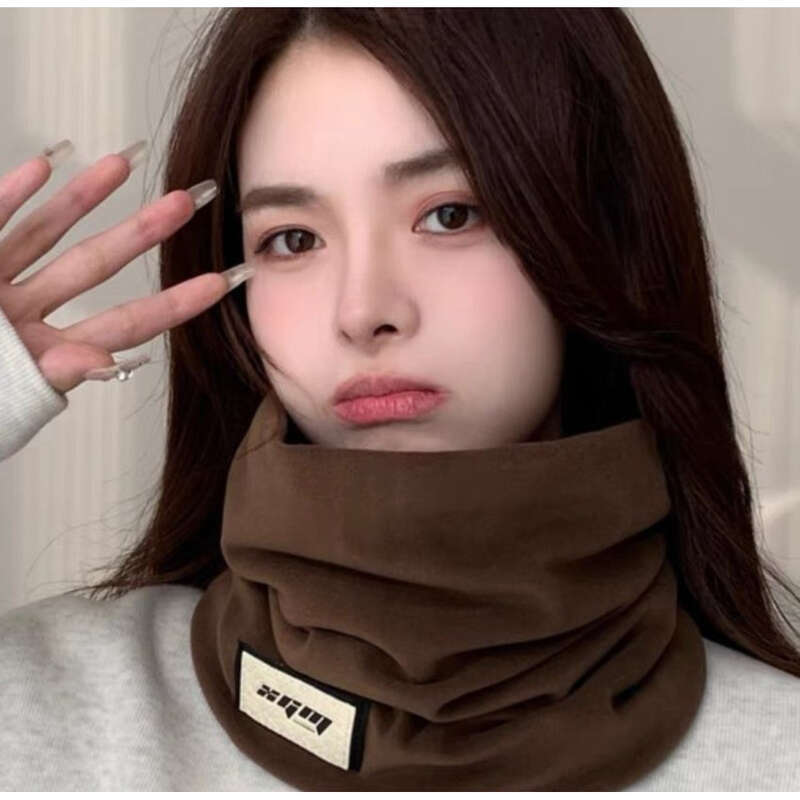 Baumwollschal, dünner Pullover für Herren und Damen, Pullover für Herbst und Winter, koreanische Version des Hundert warmen Strickschals_voghion.com