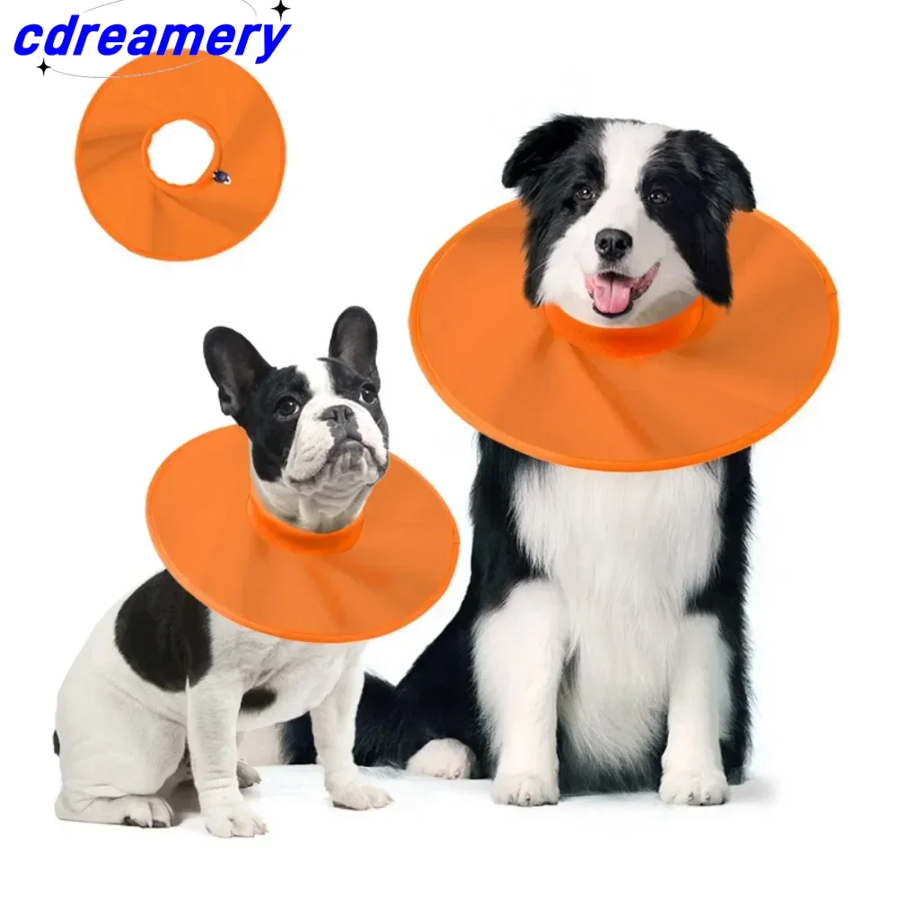 Medical Recovery Collar For Dogs, Soft Conical Collar For Dogs After Surgery, Adjustable And Breathable Collar For Large/medium/small Dogs_voghion.com