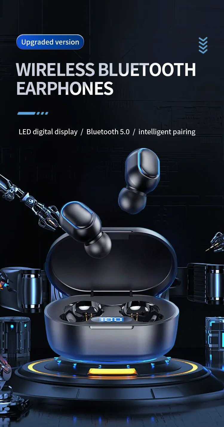 Drahtlose Bluetooth In-ear Kopfhörer Mit Mikrofon Für Sport_voghion.com