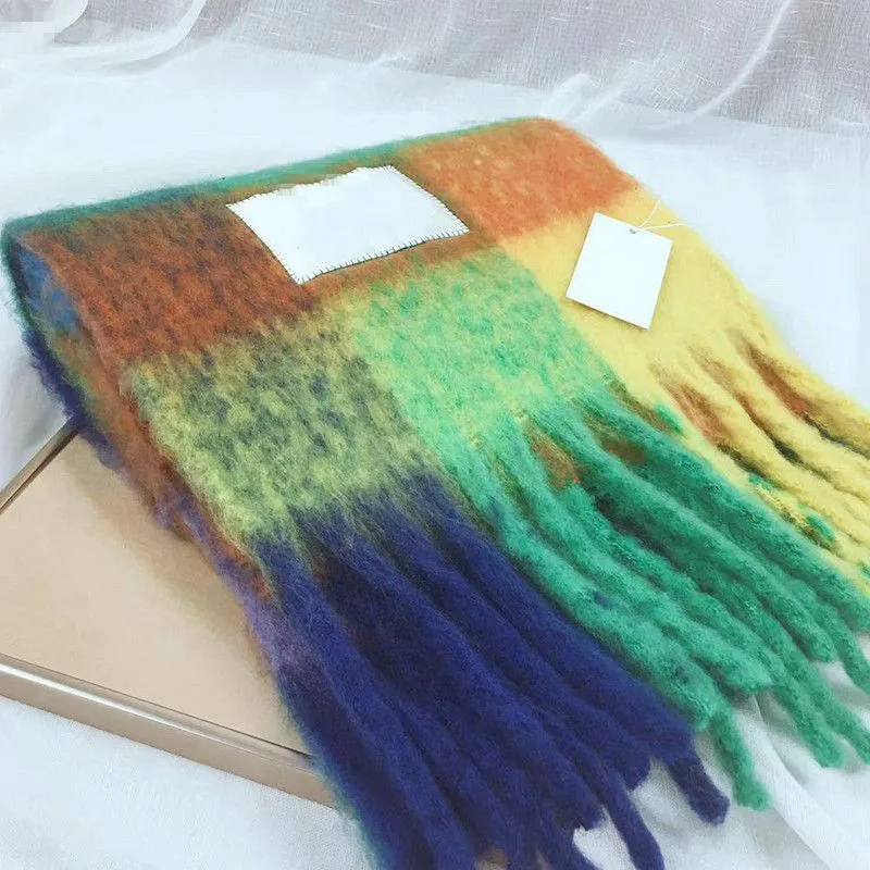 Designer Marke Kaschmir Winter Schal Schals Decke Frauen Typ Farbe Kariert Quaste Imitiert Aimeishhopping_voghion.com