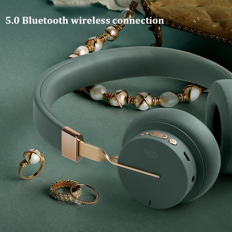 P3 Wireless Headphone Bluetooth 5.0 HI-FI Stereo Music Headset TF FM with Microphone Adjustable Gaming Earbuds for xiaomi iphone_voghion.com
