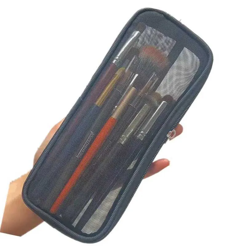 Make-up-Pinsel Reise-Make-up-Organizer Herren Beauty-Tools Mesh-Set Wäschesack Aufbewahrungszubehör Y241023_voghion.com
