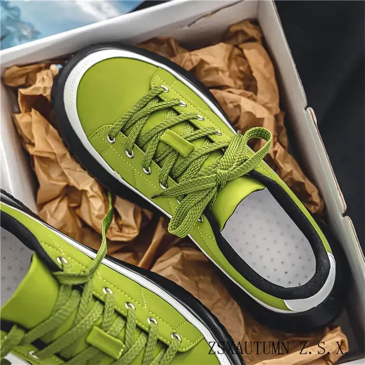 Frühlings-Retro-Canvas-Herrenschuhe mit großer Zehenkappe, breite, hässliche, süße Stiefel, bequem, rutschfest, verschleißfest, modische Turnschuhe_voghion.com