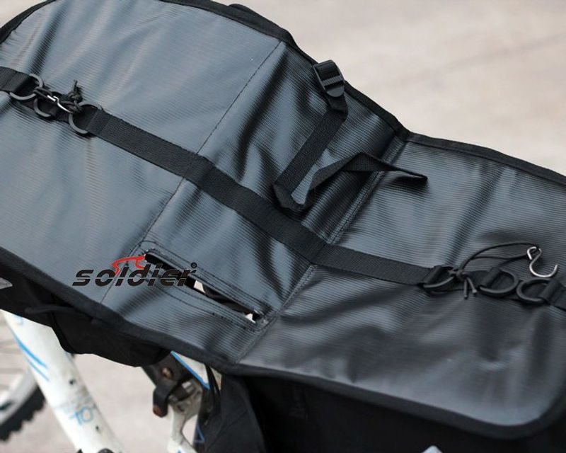 Bicycle Backpack, Waterproof Mountain Bike Shelf Rainproof Lare Capacity Ridin Camel Ba, Bicycle Rear Tail Support_voghion.com