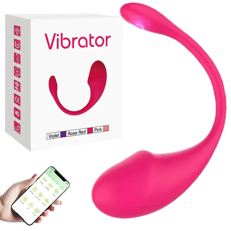 Wireless Bluetooth G-spot Vibrator With App Control For Women_voghion.com