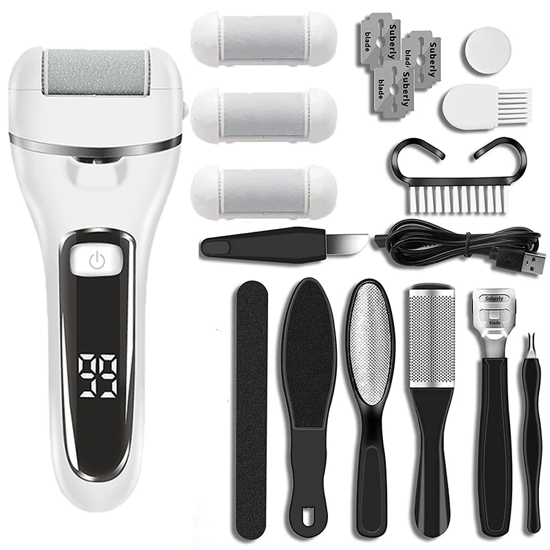 Râpe pieds électrique professionnelle pour callosités et peau_voghion.com