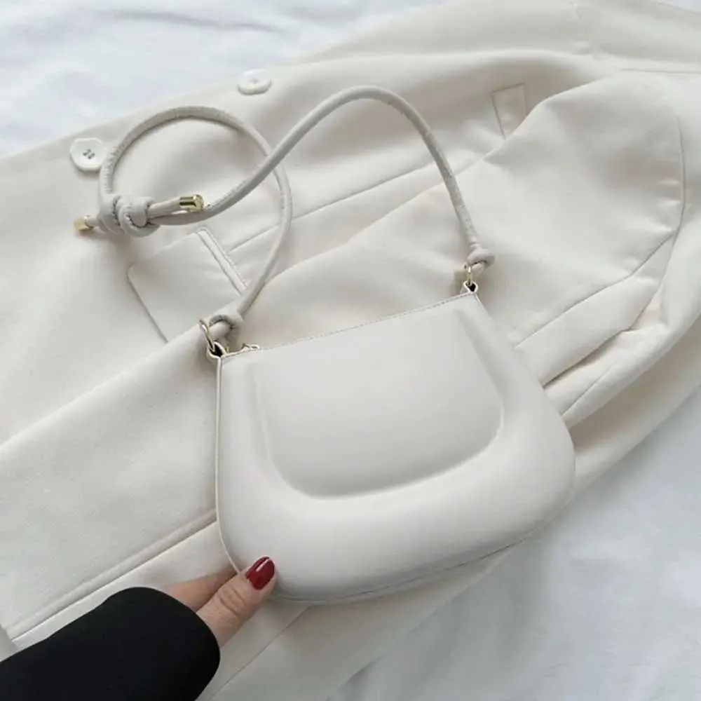 Designer Tasche Mode einfarbig unterwäsche frauen PU leder schulter tasche Y241115_voghion.com
