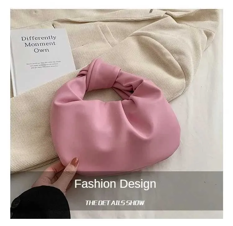 2024 INS Donna Piccola Borsa a Tracolla Festa Frizione Borsa a Tracolla Donna Pelle PU Borse a Tracolla Moda Increspato Crossbody_voghion.com