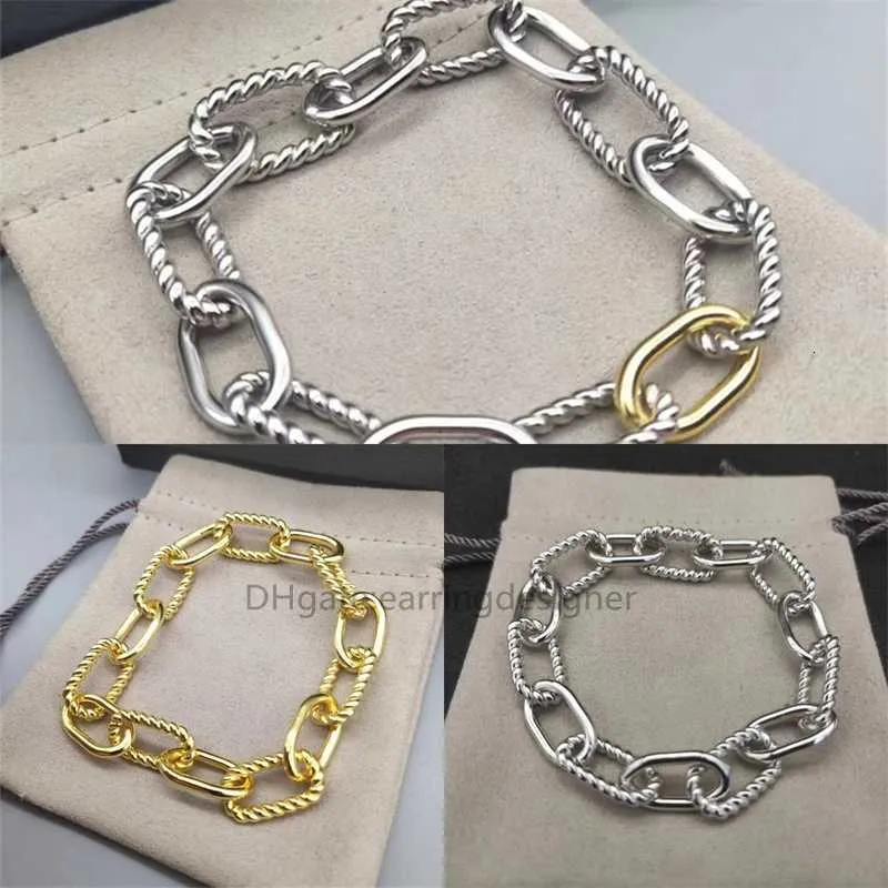 Braccialetti Braccialetti Uomo Gioielli di Design Donna Ciondolo Catena Bracciale Donna Rame Gioielli di Marca Moda Polso Per_voghion.com