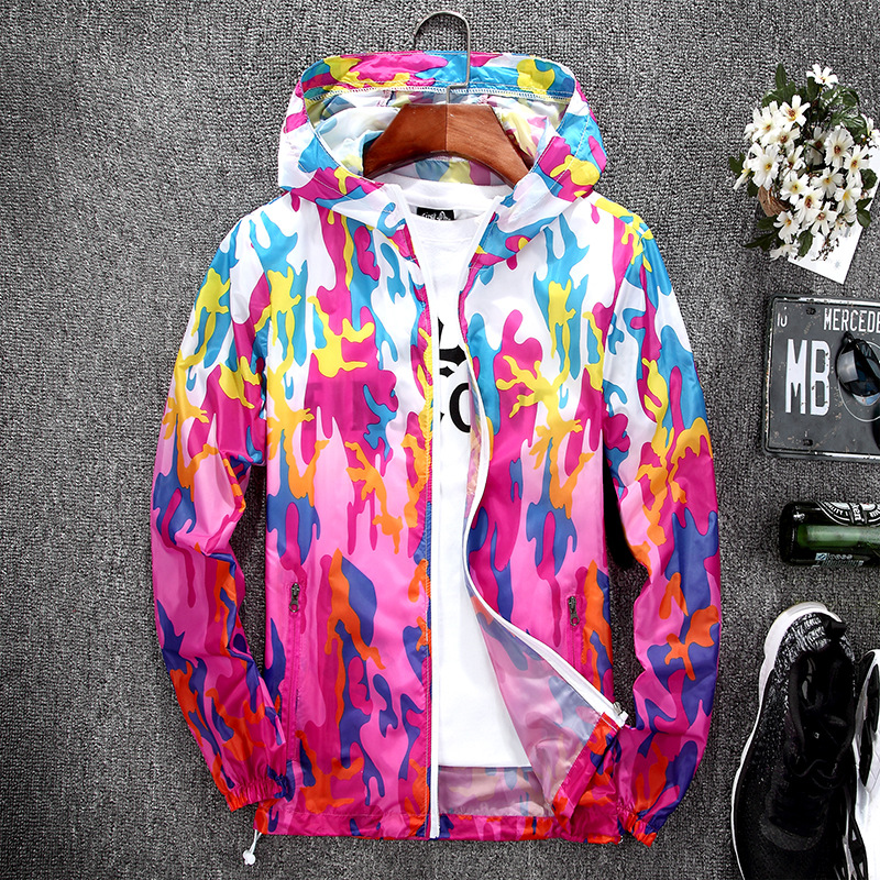 Men's Clothing skin clothing men's ultra-thin breathable jacket women's windbreaker summer sportswear couple quick-drying sun protection clothing_voghion.com