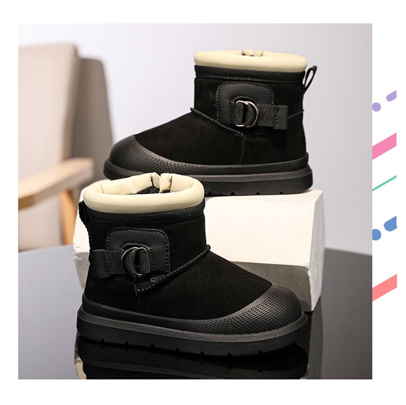 Veet Schneestiefel, Baumwolle, Wärme, Ein-Fuß-Schuhe für Herren und Damen für Kinder_voghion.com