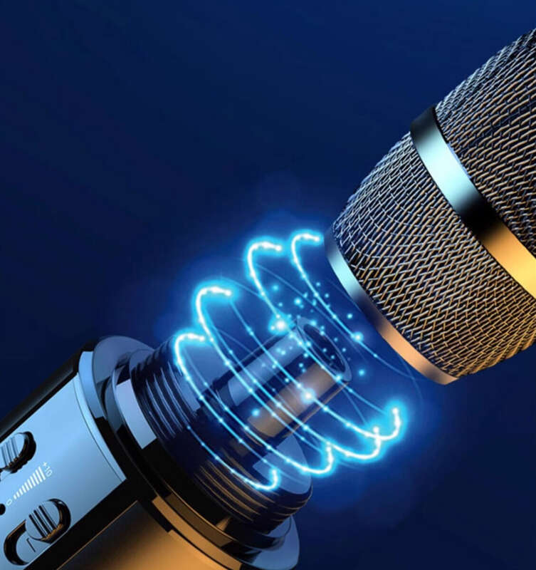 Brezžični Bluetooth mikrofon, avdio integriran mikrofon, mobilni telefon, posebna pesem K, otroško nacionalno petje, domače karaoke_voghion.com