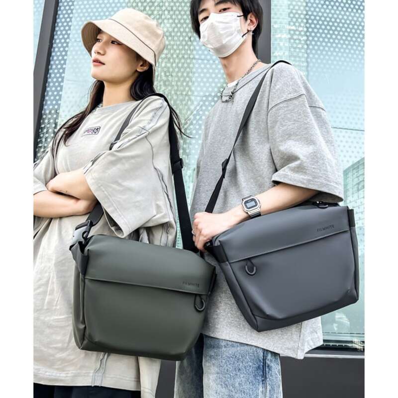 Herren-Brusttasche, modische Flut, Nischendesign, tragbare Umhängetasche, Straßensporttasche_voghion.com