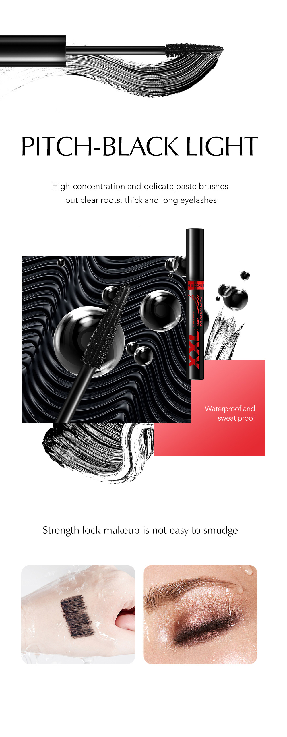 SHEDOES Russia Asia Centrale Impermeabile 3D Kuhei Lungo Spesso Facile Rimozione del Trucco Occhio Nero_voghion.com