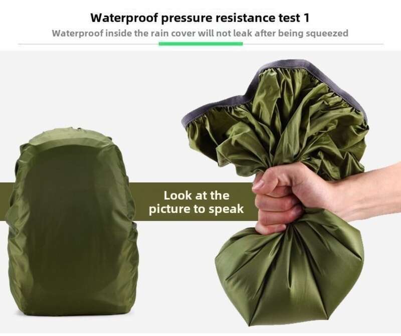【 Numerous Positive Reviews 】 Multi Functional Rain Cover Cloth, Large Capacity Pull Rod Hiking Bag, Waterproof Cover,_voghion.com