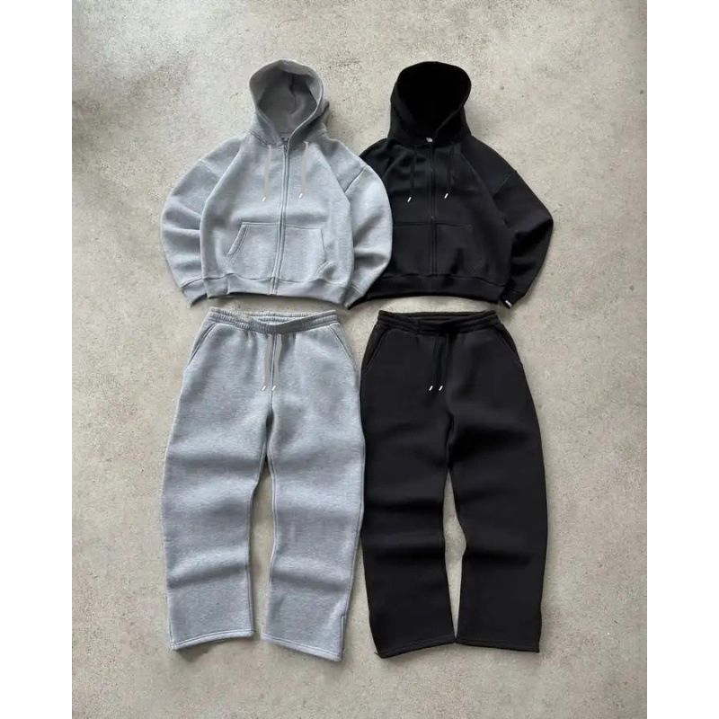 Men’s Clothing Cross Border Printed Zipper Sweatpants Casual Trousers High Street Hip Hop Rap Street US Size Men And Women Sweatpants Wholesale