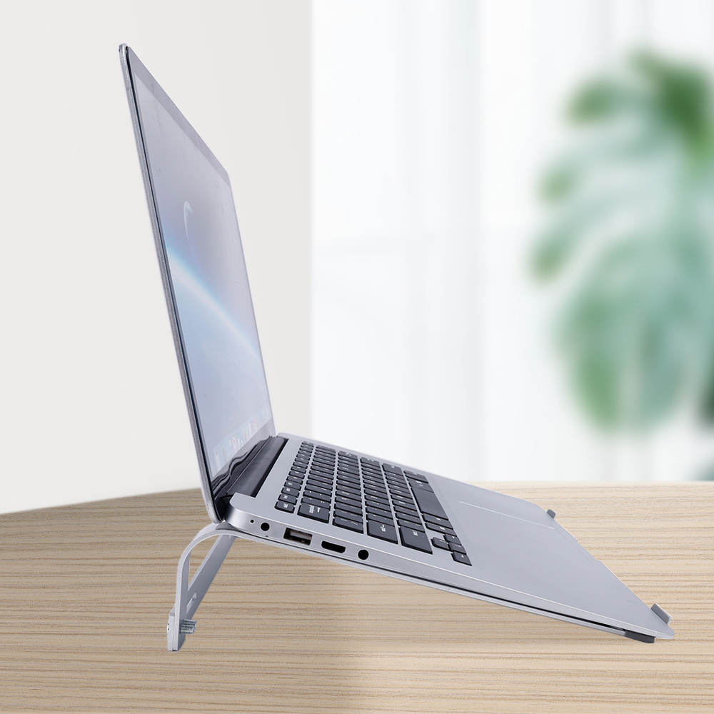 Soporte de metal para portátil, base de aleación de aluminio, soporte de refrigeración para MacBook Pro 13, 14 y 15, soporte ajustable para portátil._voghion.com