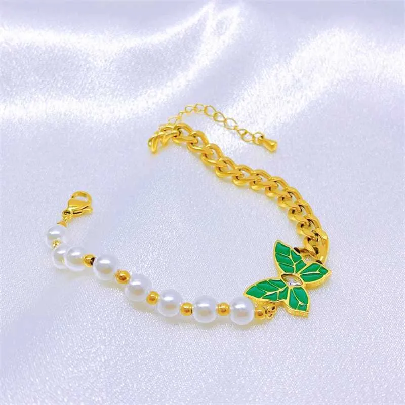 Set gioielli farfalla perla acciaio inossidabile zircone_voghion.com