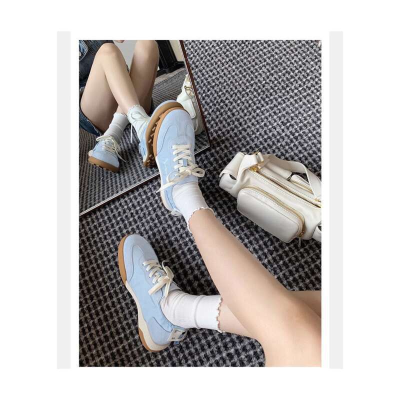 Leather Breathable 2024 New Forrest Gump Women's Casual Ballet Shoes_voghion.com