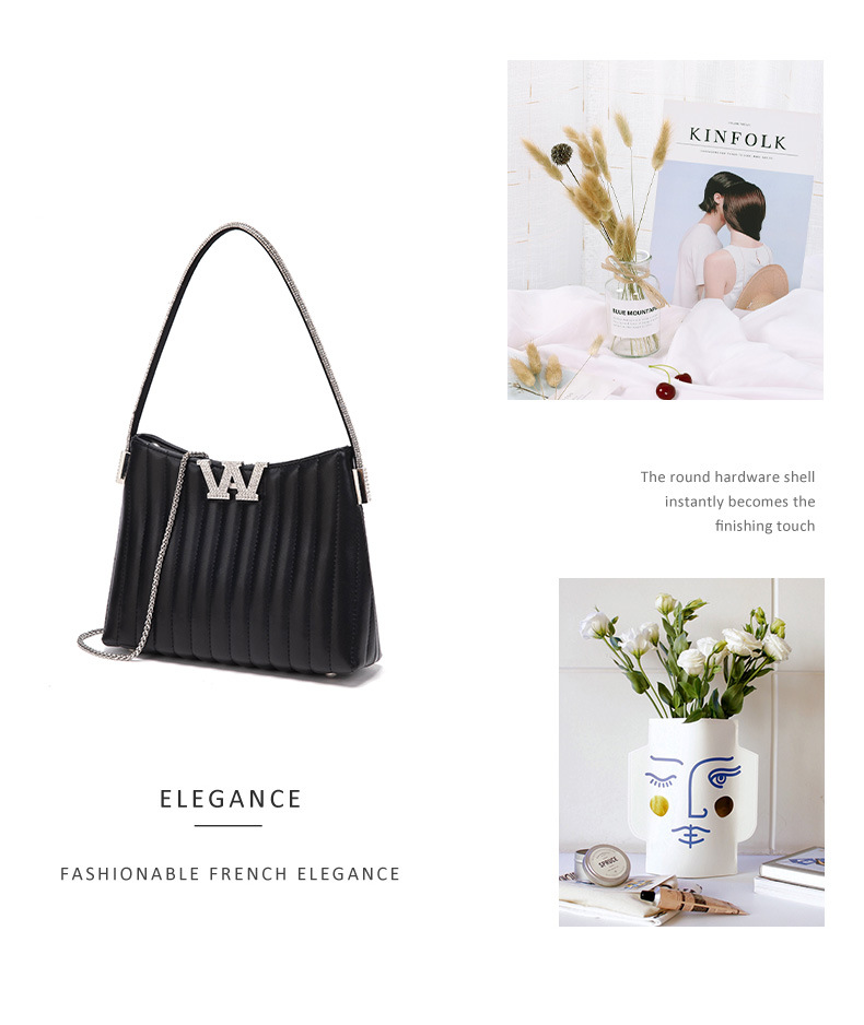 Neue 2024 Water Lingge Chain King Damen Unterarm Live Broadcast Tasche_voghion.com