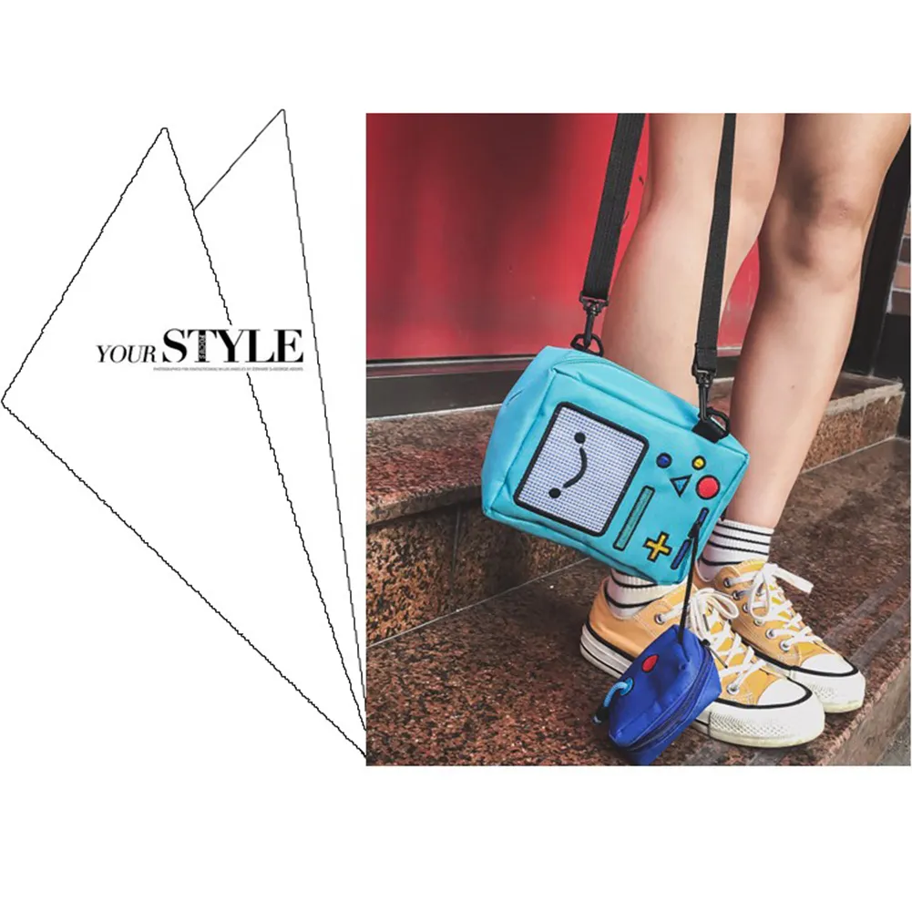 Mode Leinwand Umhängetaschen Für Frauen 2023 Casual Kleine Schulter Handtasche Zipper Studenten Mini Messenger Tasche Geldbörse Klappe_voghion.com