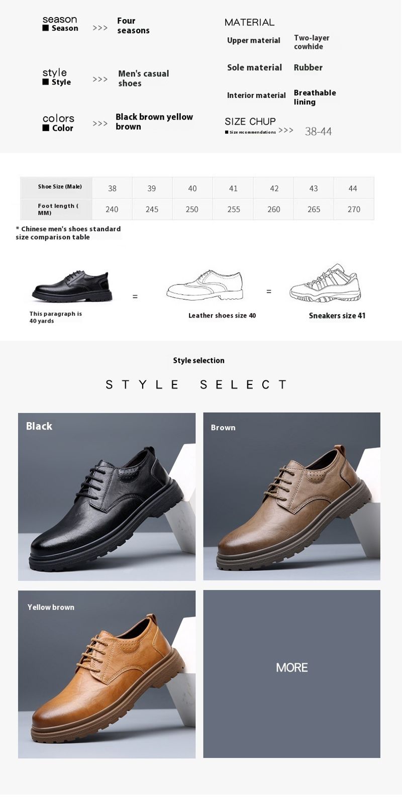 Tendenza autunno inverno in vera pelle, scarpe da lavoro e da tempo libero, edizione coreana, scarpe basse britanniche con testa grande_voghion.com