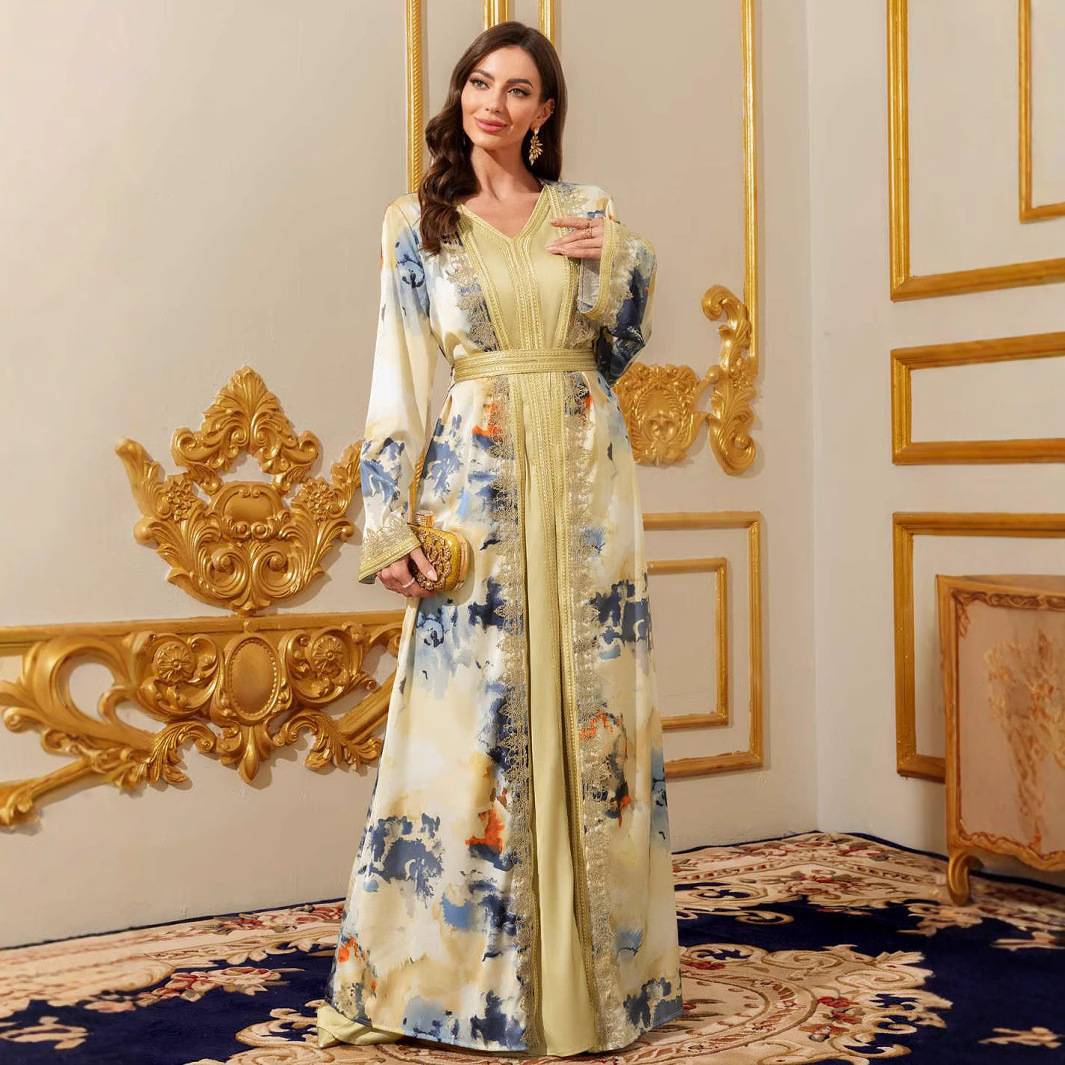 Vêtements pour femmes Robe musulmane à deux pièces Vêtements musulmans