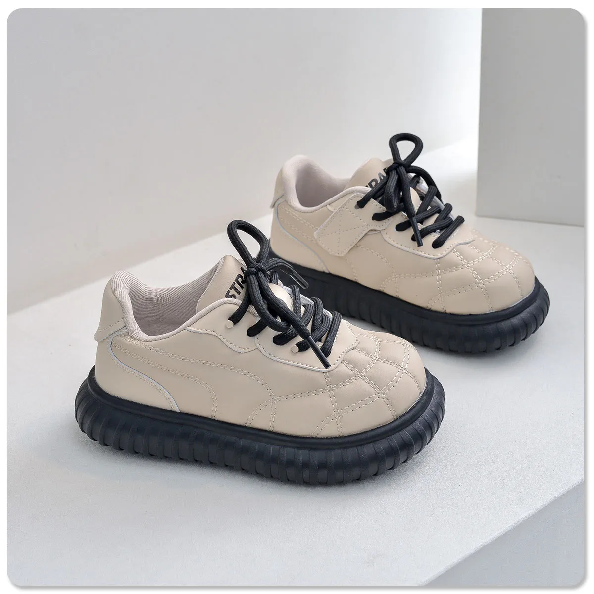 Børne bomuldssneakers til drenge og piger, ungdom, afslappet, skridsikre, småbørn, vintervarme sko, Littlesprouts træningssko, babystørrelser_voghion.com