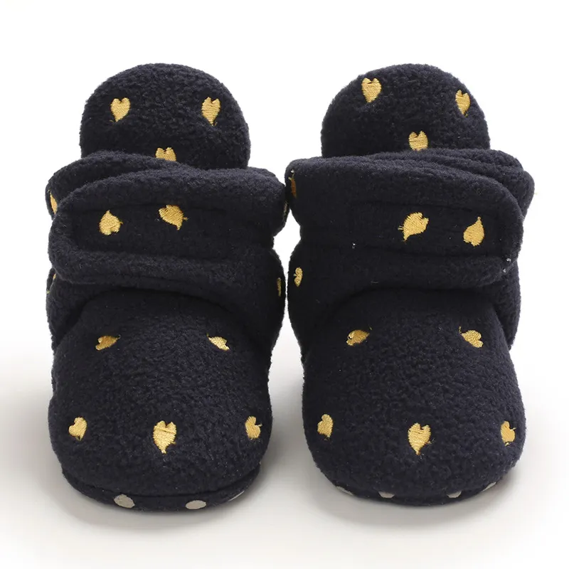 Newborn Baby Socks Boy Girl Enfant Toddler First Walkers Booties Cotton Comfort Soft Anti-slip Warm Littlesprouts Infant_voghion.com