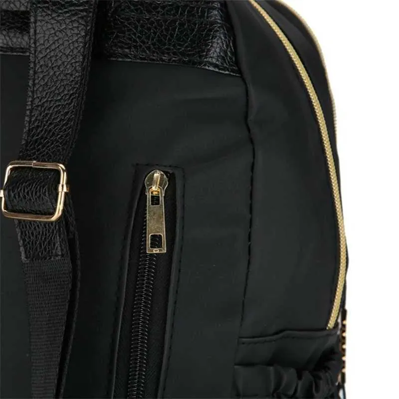 2024 Neie Waasserdichte Nylon Rucksack Fraen Multi-Pocket Reesrucksäck Frae Schoultasch Fir Teenager Meedercher Buch_voghion.com