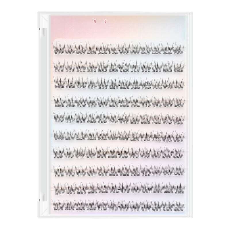 Short Fishtail False Eyelash, Natural Simulation, Self-adhesive Part_voghion.com