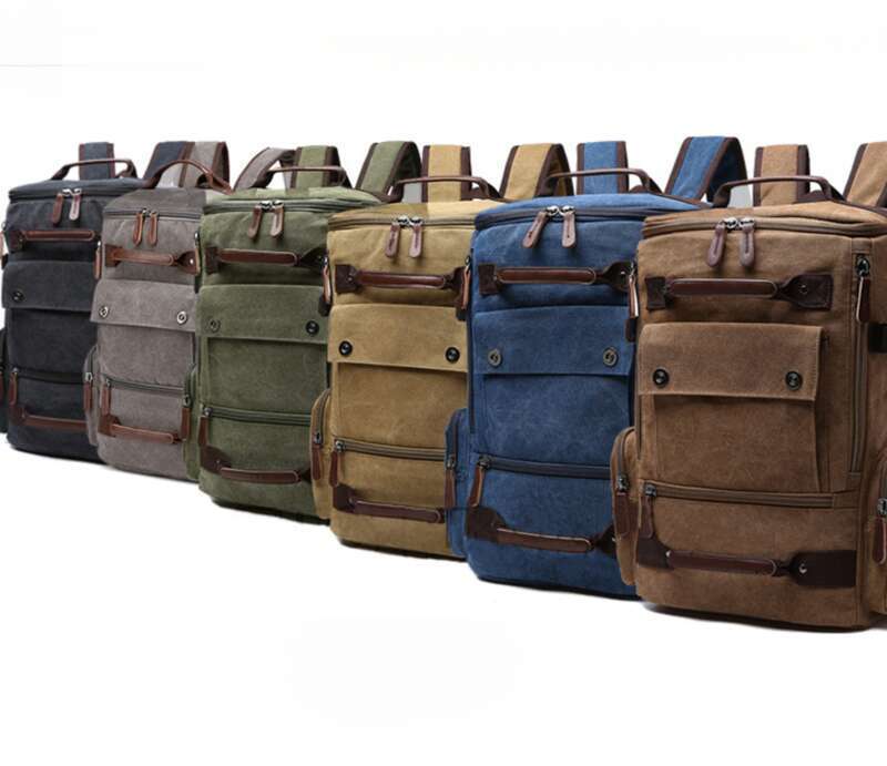 Men's Large-capacity Computer Leisure Multifunctional Travel Bag Korean Version Of The Trend Of Backpacks_voghion.com