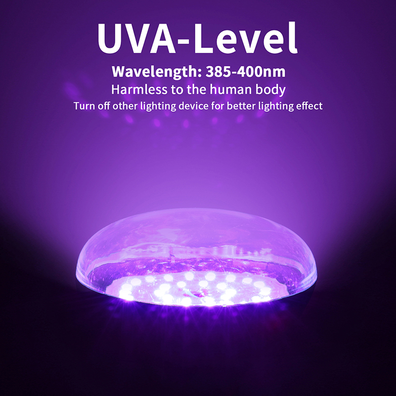 1 stk. E26 E27-fatning 15W UV-sort lampe lilla UV-pære sort pære lamper bar halloween fest dekoration lys paraplypære_voghion.com