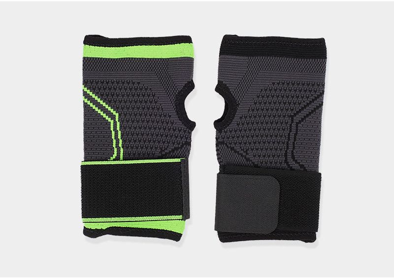 Utomhusridning Sport Andningsbart Palmband Trycksatt Gymnastik Fiess Handledsskydd Spot Wholesale_voghion.com