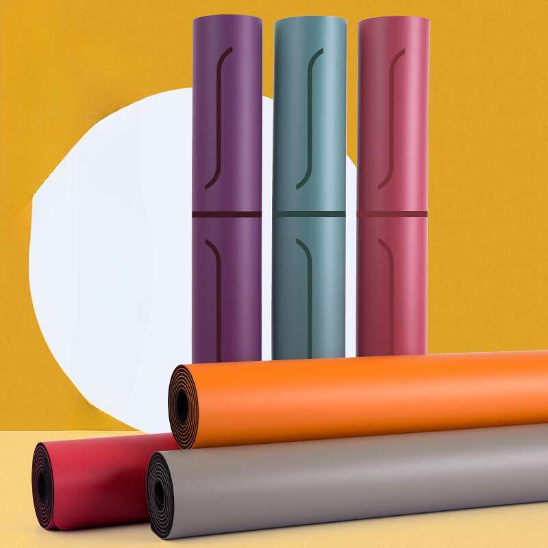 Falling In Love At First Sight! Natural Rubber PU Yoga Mat, Super Intimate For Fitness And Anti Slip_voghion.com
