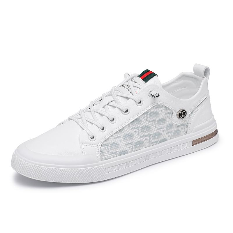Men's Casual Board Shoes Flat Sole Breathable Versatile Trainer_voghion.com