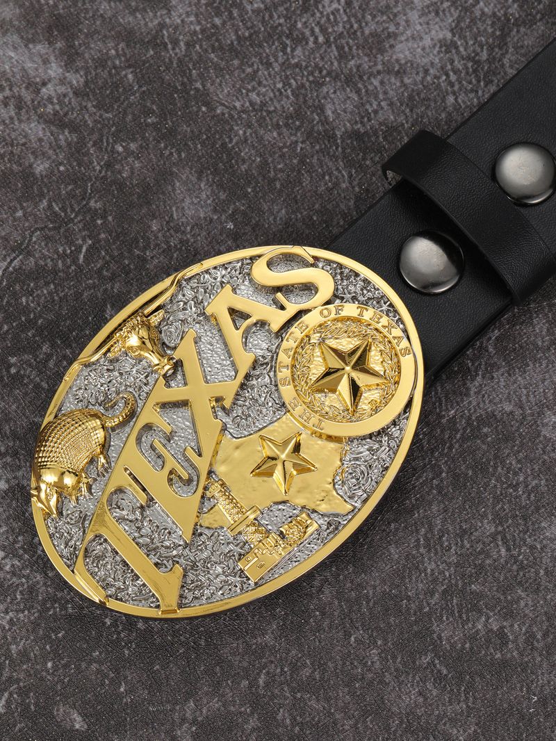 Ceinture en cuir gothique punk Y2k pour hommes et femmes, boucle en métal, sangle de taille, styliste, pantalon en jean, décorative_voghion.com