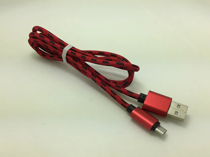 High Speed Type C Charging Cord Metal Housing 2A Sync Cords Braided Data Fast Charger Cable Micro USB 8 For IPhone 13 14_voghion.com