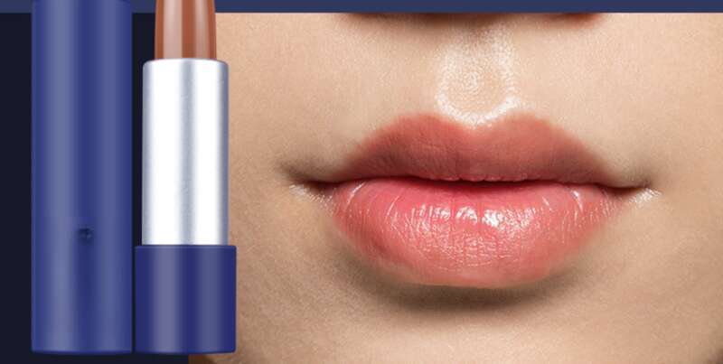 Rossetto da uomo di colore chiaro Rossetto che cambia colore, idratante e non appiccicoso_voghion.com