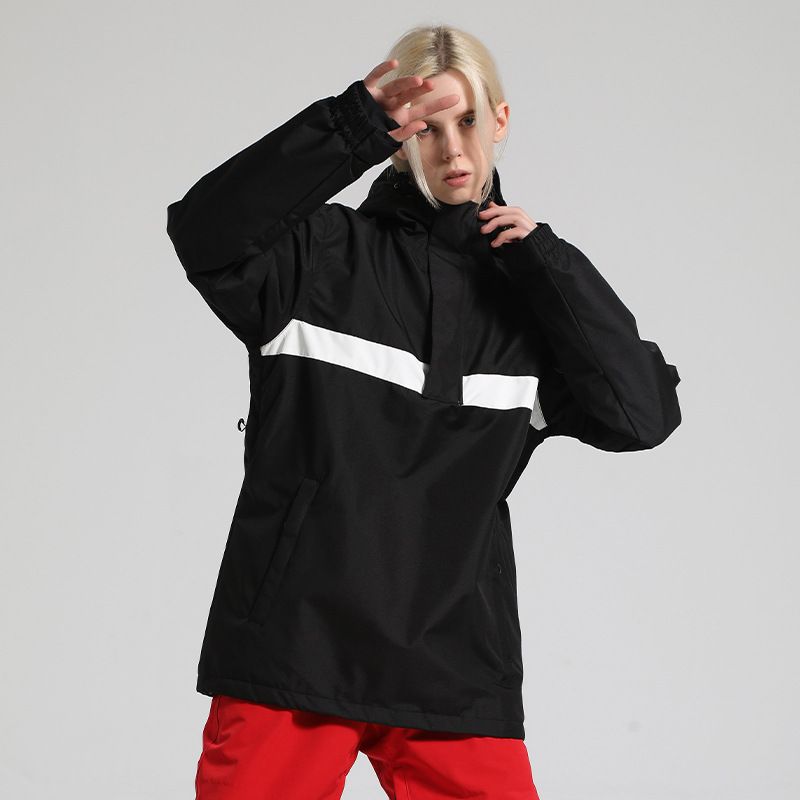 New winter ski wear men's single and double board loose waterproof breathable warm red snow suit women's outdoor skiing_voghion.com