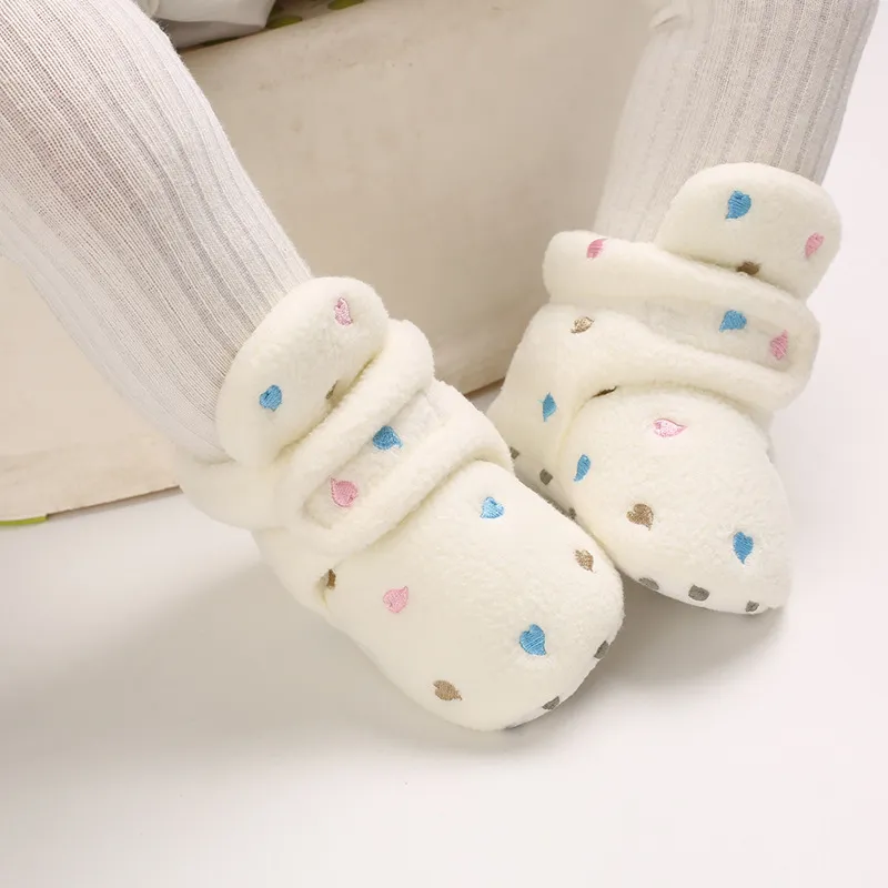 Newborn Baby Socks Boy Girl Enfant Toddler First Walkers Booties Cotton Comfort Soft Anti-slip Warm Littlesprouts Infant_voghion.com