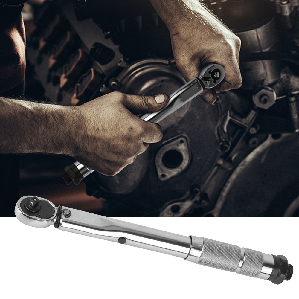 Professional Adjustable Torque Wrench 1/4 Inch Drive Spanner_voghion.com